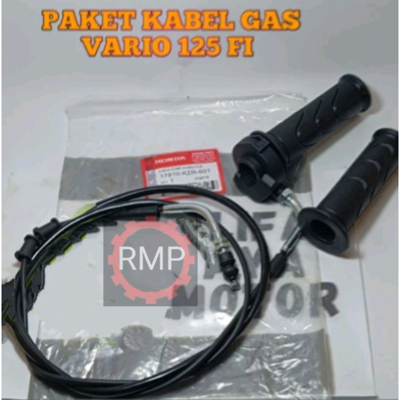 PAKET KABEL GAS KZR SET RUMAH GAS HANDGRIP HANDFAT VARIO 125 FI LAMA