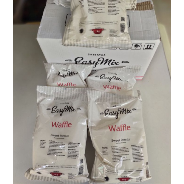 

Sriboga Easy Mix Waffle 1 Kg