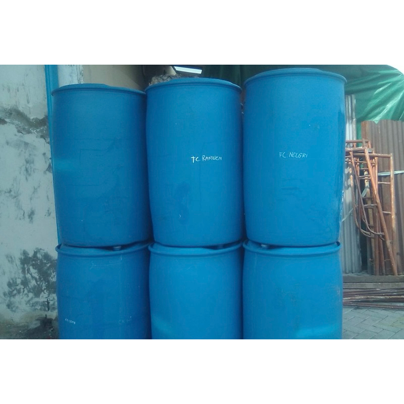 Tandon Drum Plastik 200 liter, 200 L