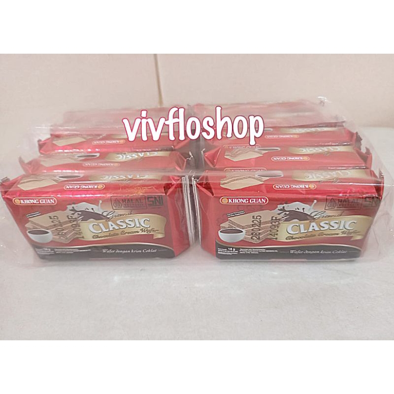 

Wafer Khong Guan Classic (10 sachet)