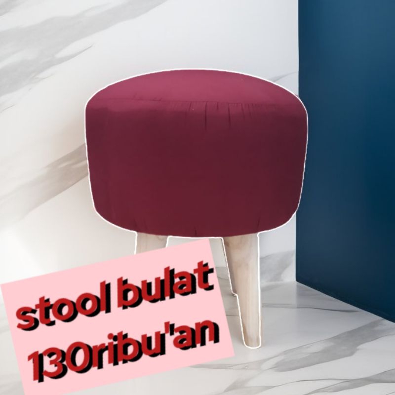 KURSI STOOL SOFA BULAT / STOOL SOFA  BULAT