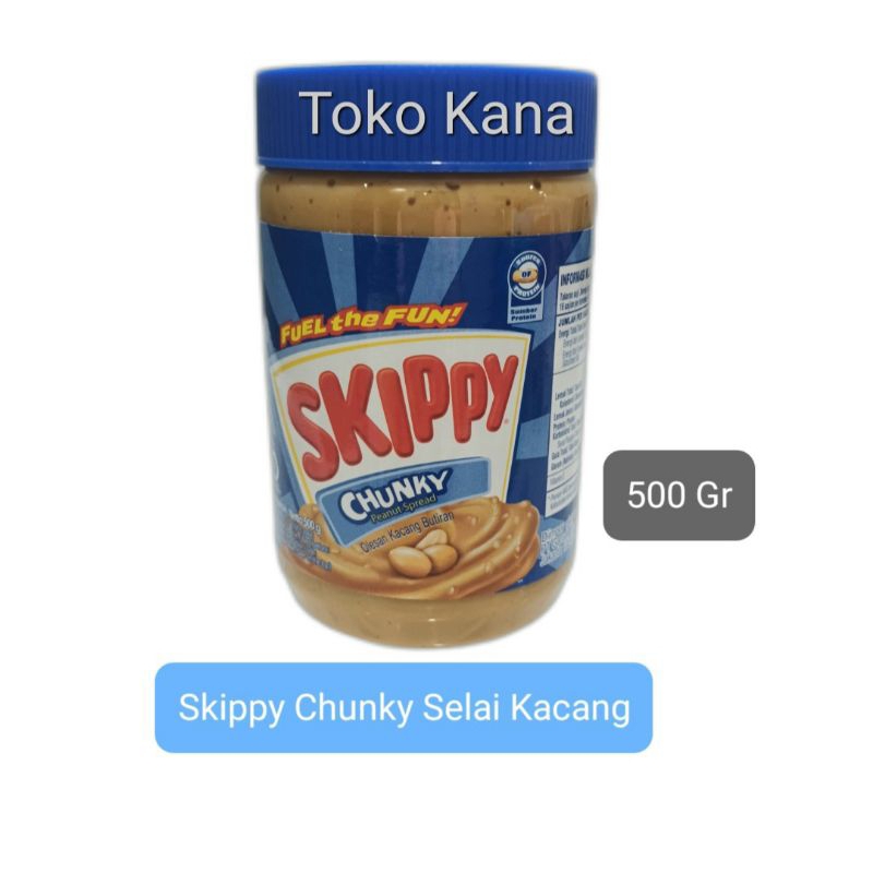 

Skippy Selai Kacang Creamy /Chunky 500 Gr