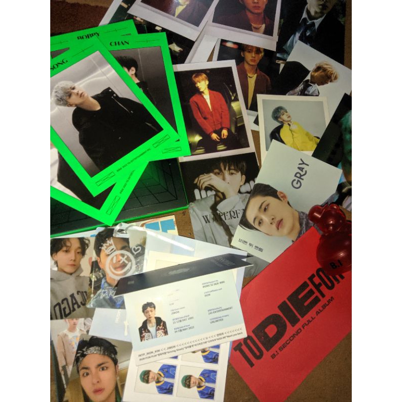 iKON & B.I/Hanbin Stuff