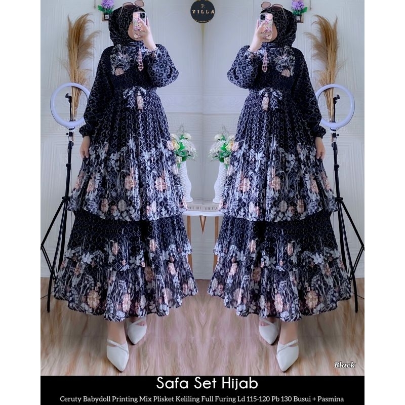 gamis Safa set hijab