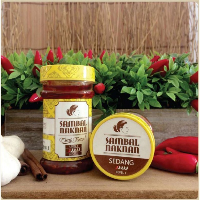 

SAMBAL BAWANG NAKNAN LEVEL 1 KEMASAN BOTOL 140 GRAM - HARGA PROMO