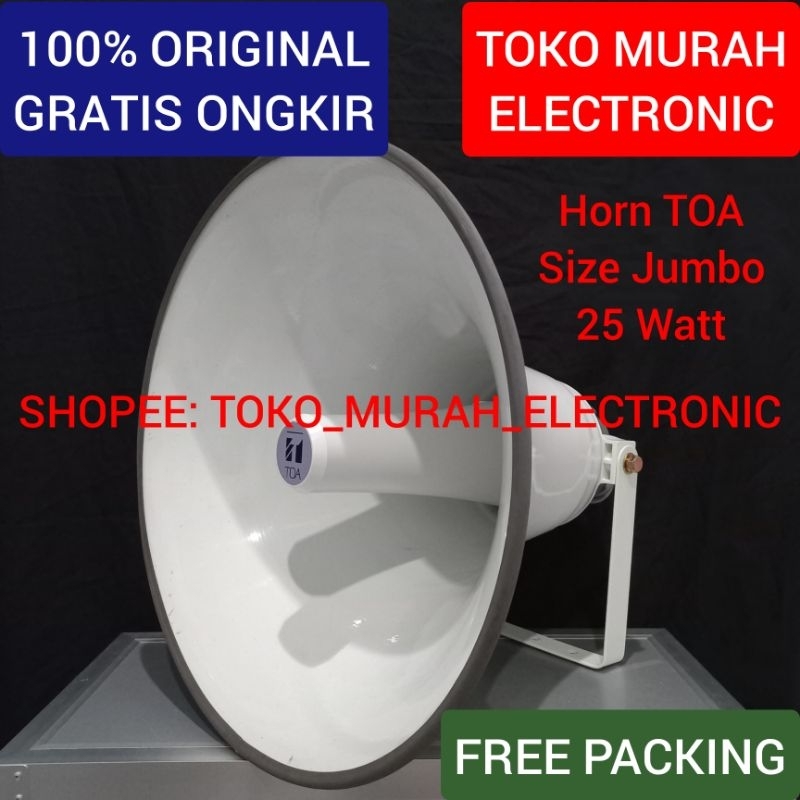 TME - Speaker Horn Corong TOA 25 Watt Original Jumbo Size 5025B