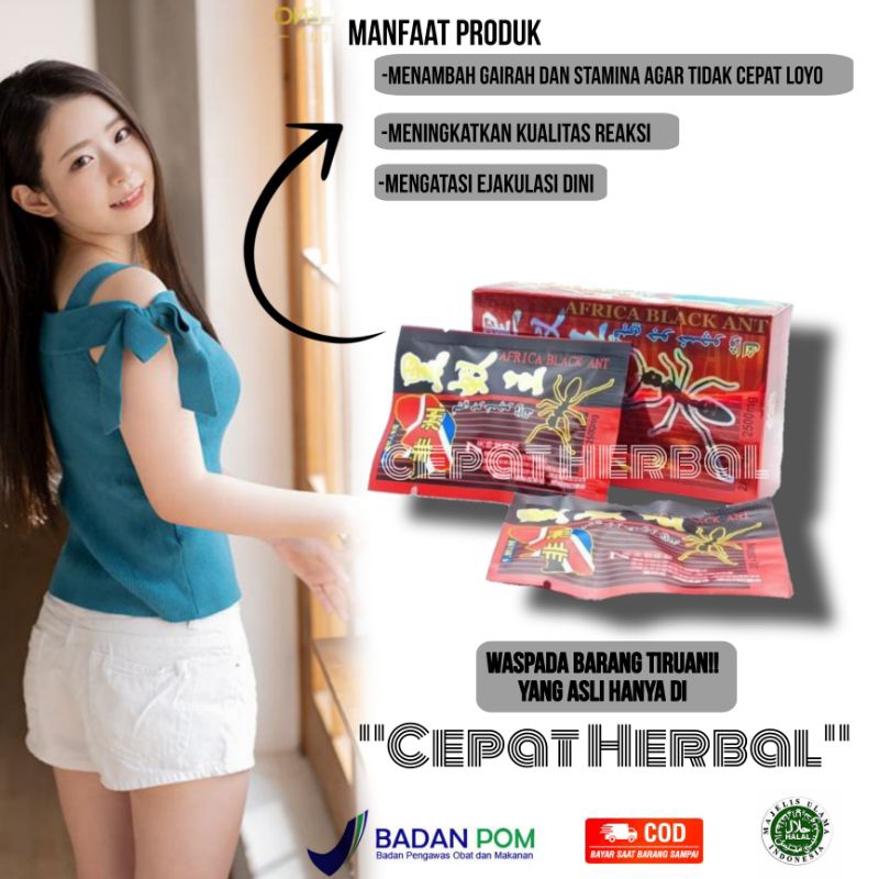 Kapsul Cap Semut Hitam (Ant9) Original