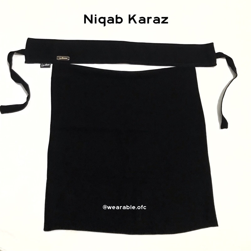 NIQAB KARAZ ORIGINAL SAUDI | CADAR BANDANA PONI KARAZ