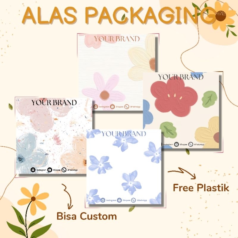 

Alas Packaging XXVIII / Alas Packing / Kertas Packing / Aksesoris / Free Plastik / Bisa Custom Design / Alas Aksesoris/ Alas Gelang
