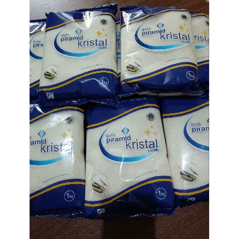 

PIRAMID KRISTAL Gula Pasir Kemasan 1 kg