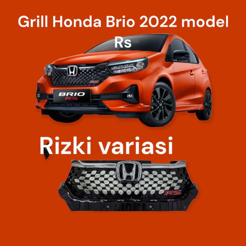 grill model RS Honda Brio 2022/2024