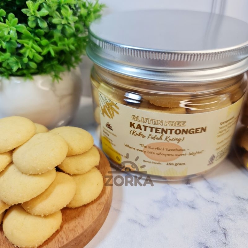 

Kattentongen (Kukis Lidah Kucing) Bebas Gluten 160 gram