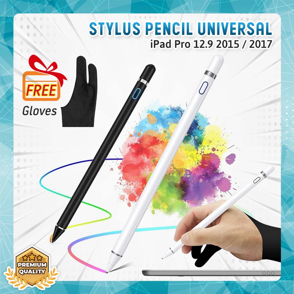 Pencil for iPad Pro 12.9 2015 2017 2018 2020 2021 2022 Stylus Pen Drawing Universal Pensil Gambar Pa