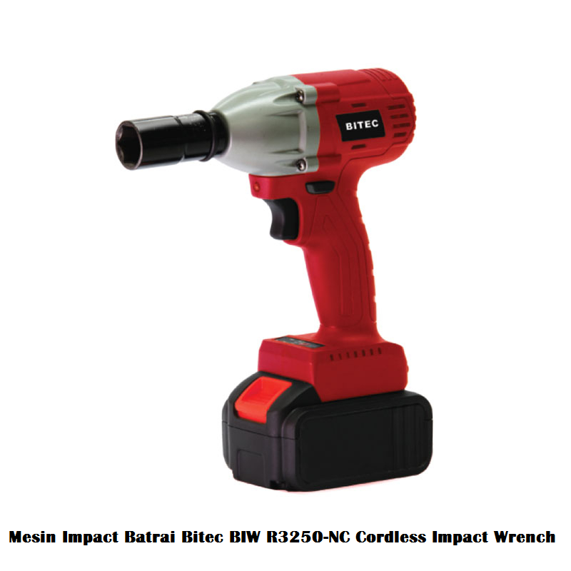 Mesin Impact Batrai Bitec Expert Tools BIW R3250-NC Cordless Impact Wrench