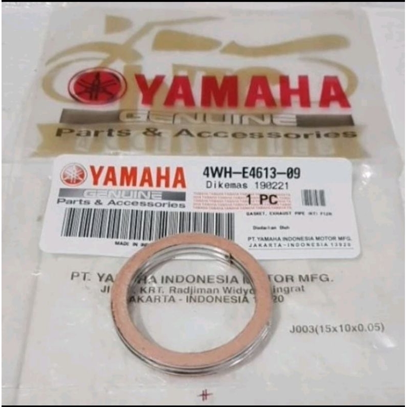 PACKING PAKING ASBES GASKET KNALPOT ATAS  FIZ R FIZR FORCE 1 ORIGINAL