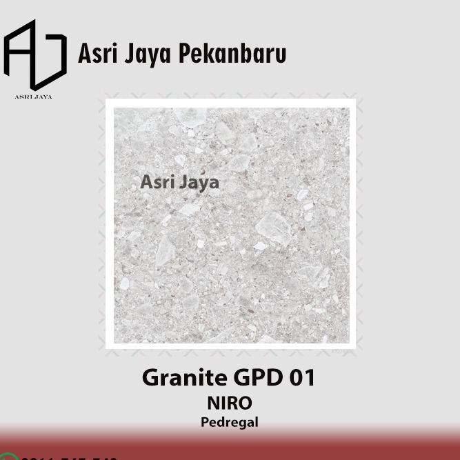 Niro Granite 60x60 Pedregal - GPD01 Breccia