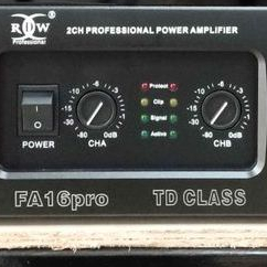 Power Amplifier RDW FA16 PRO/ FA 16 pro Class TD - 2 channel