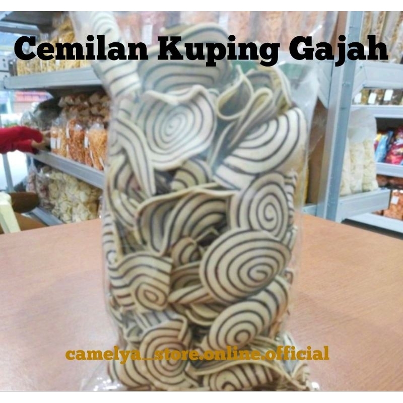 

SNACK KUPING GAJAH/Cemilan Santai/Makanan Ringan