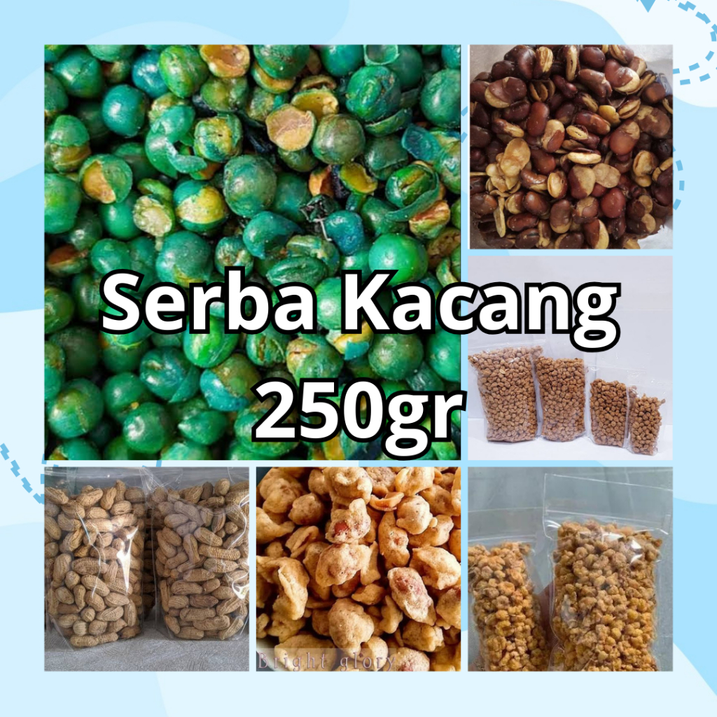 

[PROMO] SERBA KACANG 250 GRAM / SNACK KILOAN MURAH