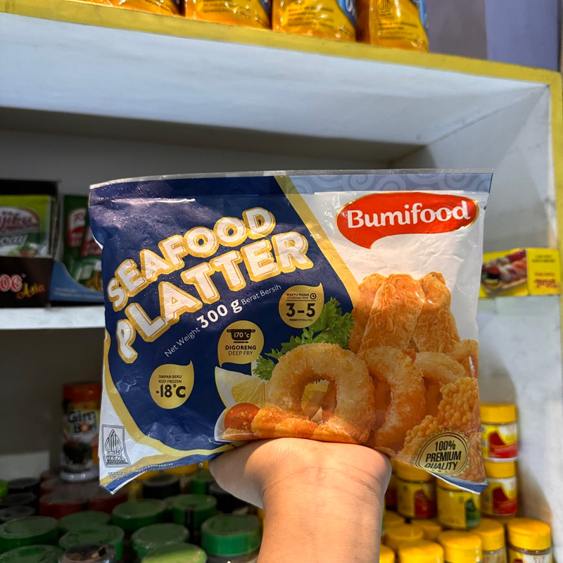 

Bumifood seafood platter 300g