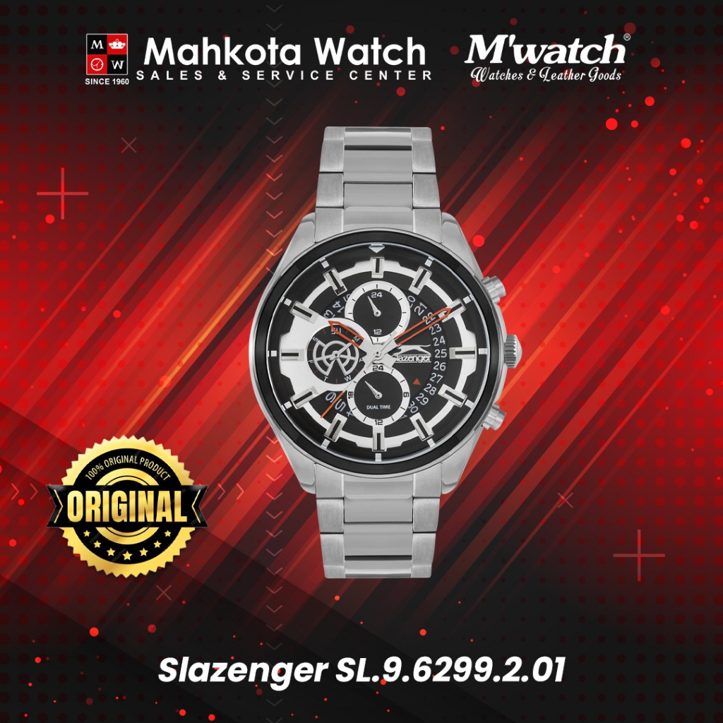 JAM TANGAN PRIA SLAZENGER SL.9.6299.2.01 ORIGINAL