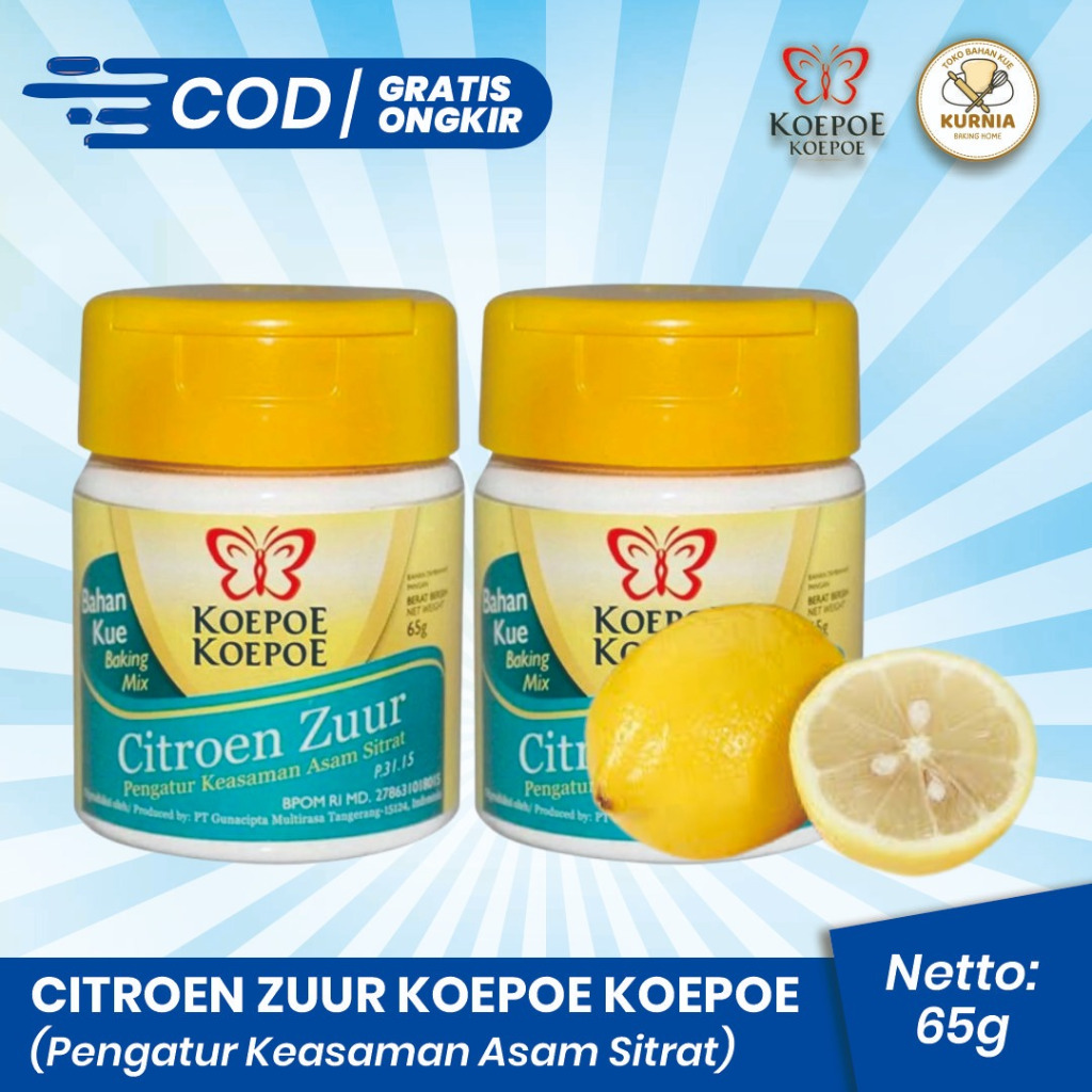 

KOEPOE KOEPOE CITROEN ZUUR 65 GR