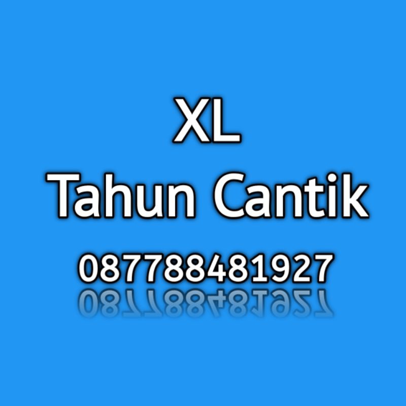 nomor cantik XL 1927 ( 927 )