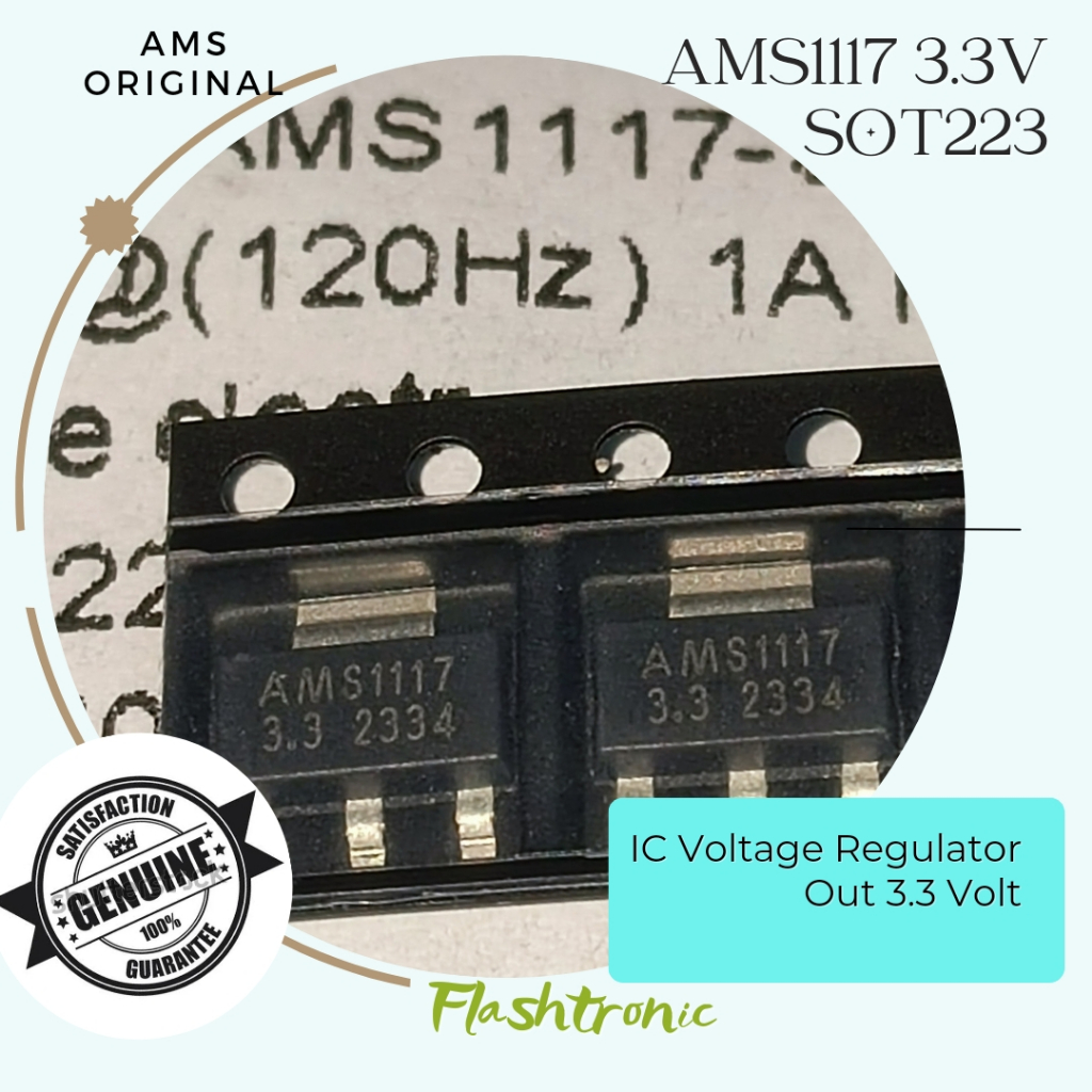 AMS1117 3.3V IC LDO 3.3 Volt Original AMS