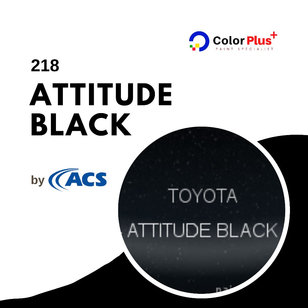 Attitude Black Toyota 218 - Cat Mobil / Cat Duco / Cat Standar
