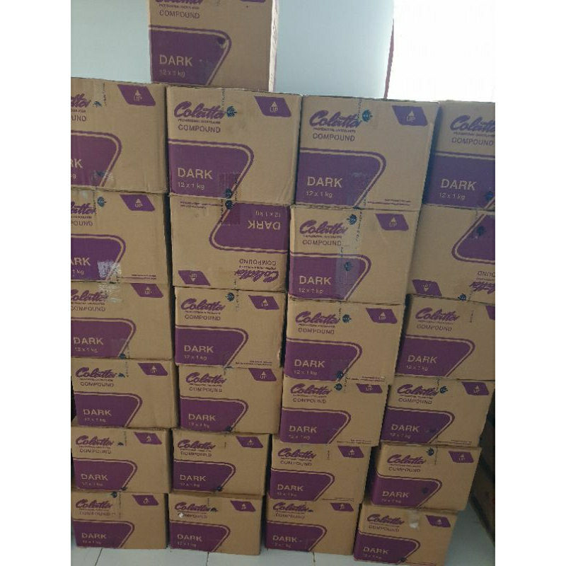 

Colatta dark compound 1 kg chocolate cokelat DCC coklat batang isi 12pcs