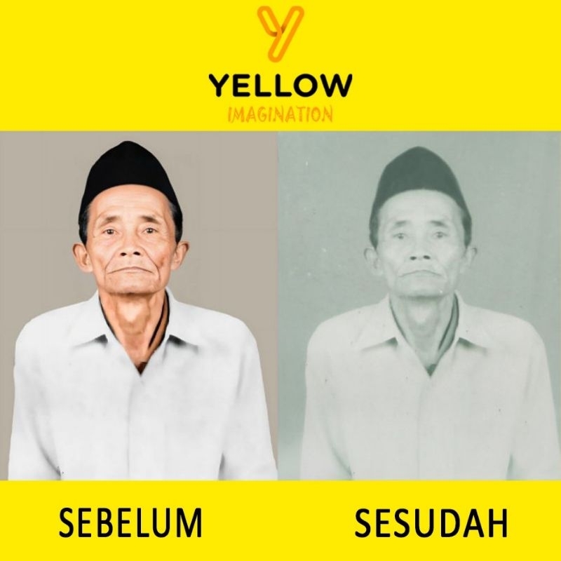( EDIT PRO ) Restorasi merubah foto hitam putih menjadi berwarna/restorasi foto hitam putih/restoras