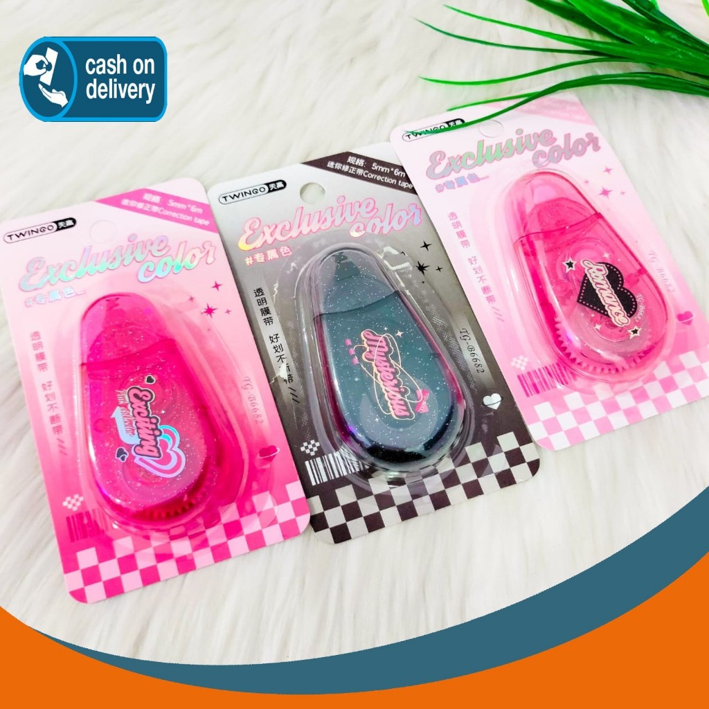 

CORRECTION TAPE KOTAK BARBIE BENTUK OVAL TG-B6682 DOLL HAPUSAN PEN KERTAS LUCU UNIK ALAT TULIS KANTOR PERLENGKAPAN SEKOLAH MURAH TERMURAH COD