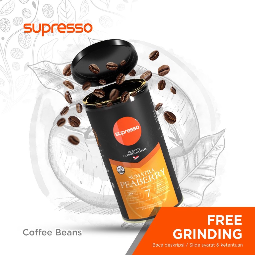 

Supresso Peaberry Coffee Beans