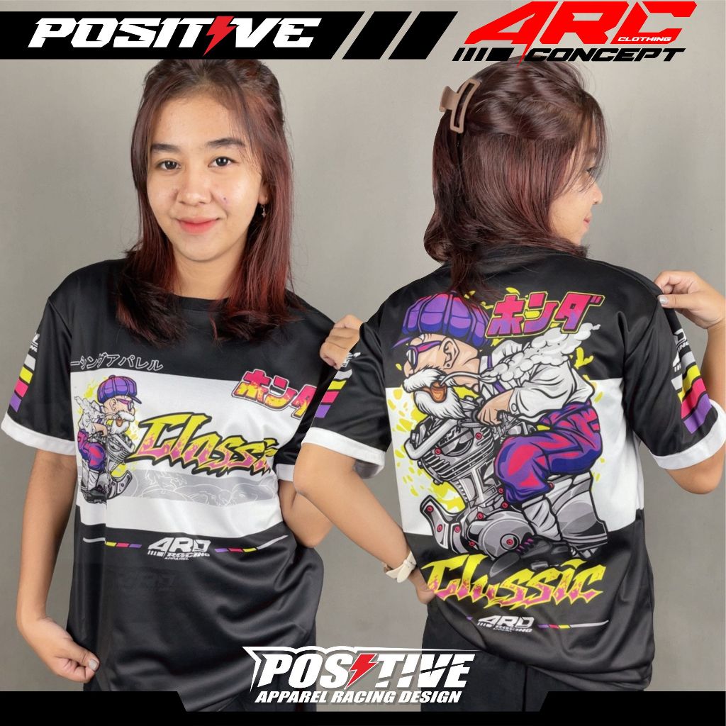 Kaos Jersey Racing  Mesin Herex Baju Pria Distro Herex CB MP GL Tiger