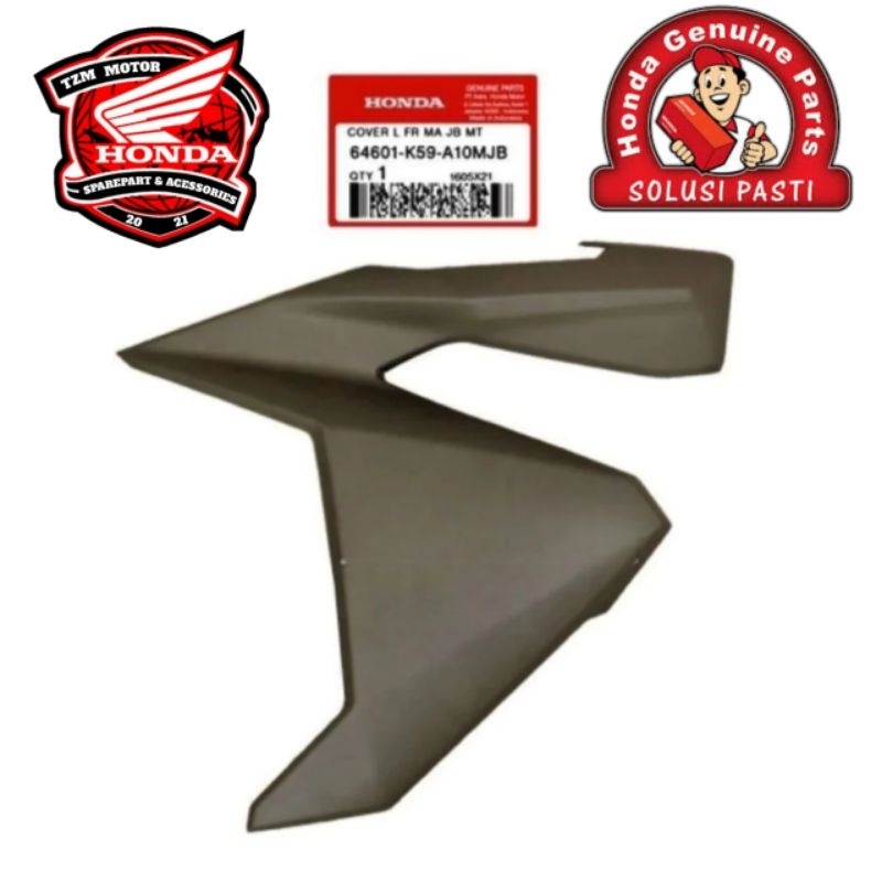 64601-K59-A10MJB Sayap depan samping kiri Vario 125 150 LED old brown mate 2015 - 2018 original