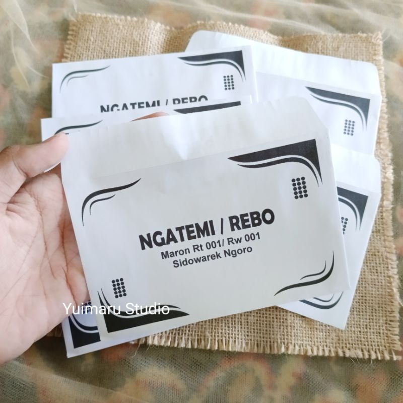 

Amplop Buwoh / kondangan Simple tinggal siap pakai Free desain