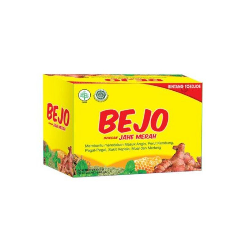 

BEJO JAHE MERAH OBAT MASUK ANGIN 6 X 15 ML