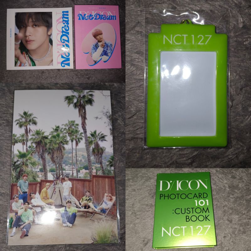 [READY STOCK] BINDER DICON NCT DREAM HAECHAN PHOTOBOOK NCT 127 DICOM BINDER PHOTO HOLDER POSTCARD