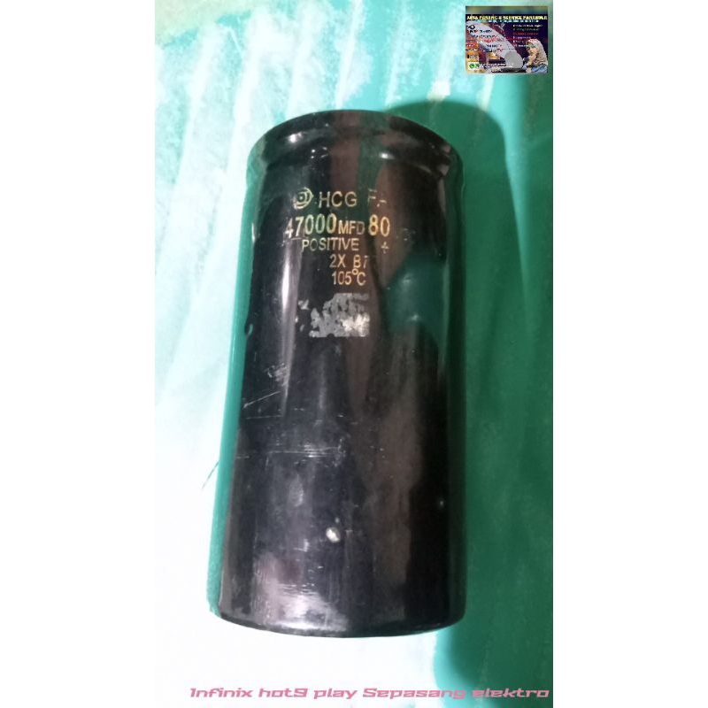 Elko 80v 47000uf