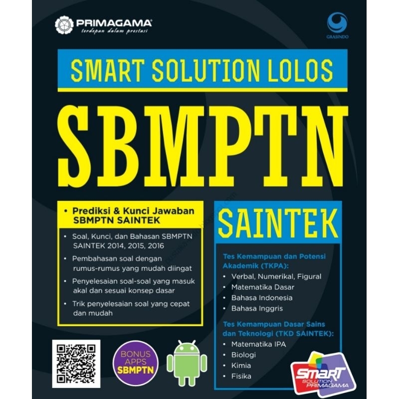 

Solusi Pintar Lolos SBMPTN SAINTEK