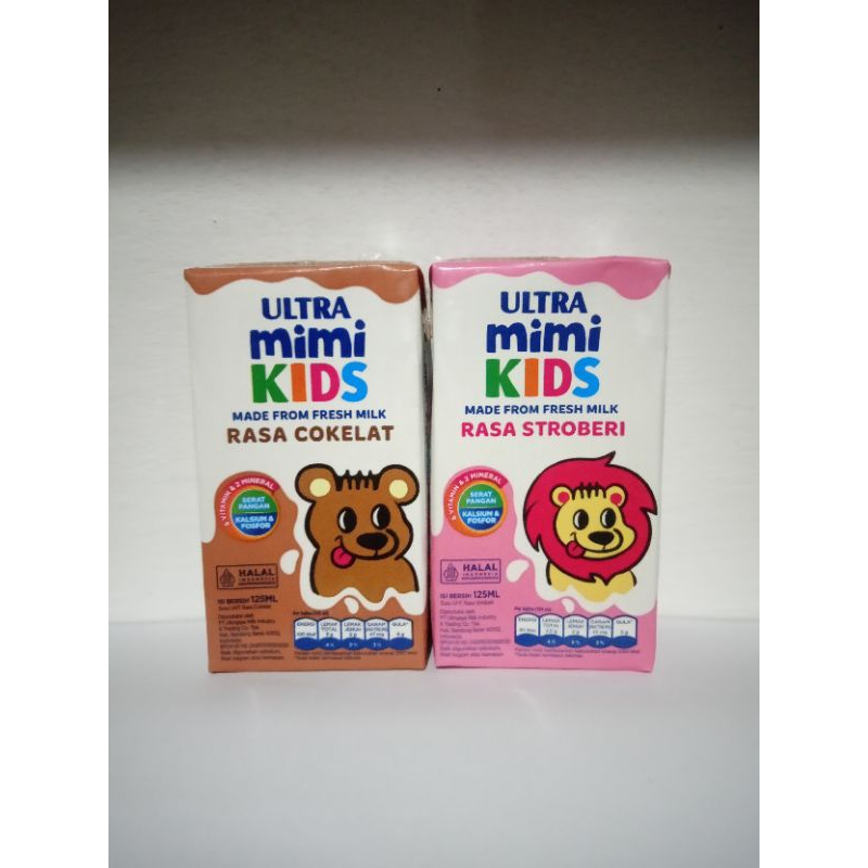 

susu kotak kecil ultra milk Mimi kids