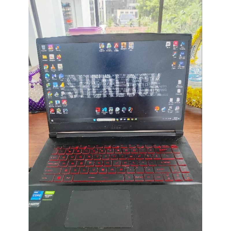 Laptop Gaming MSI GF63 THIN SECOND