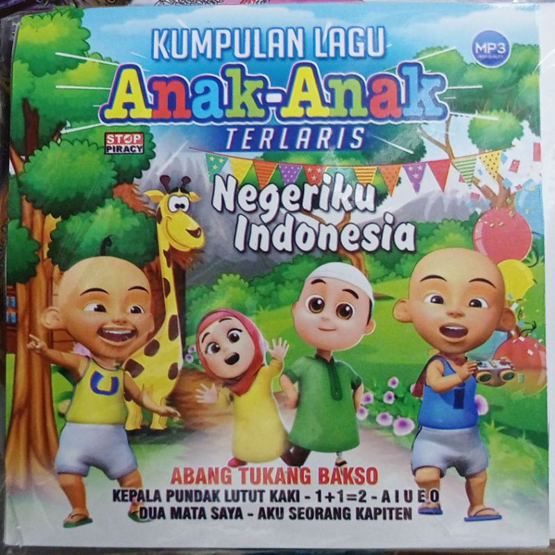 Kaset Mp3 Audio Kumpulan Lagu Anak Anak Terlaris