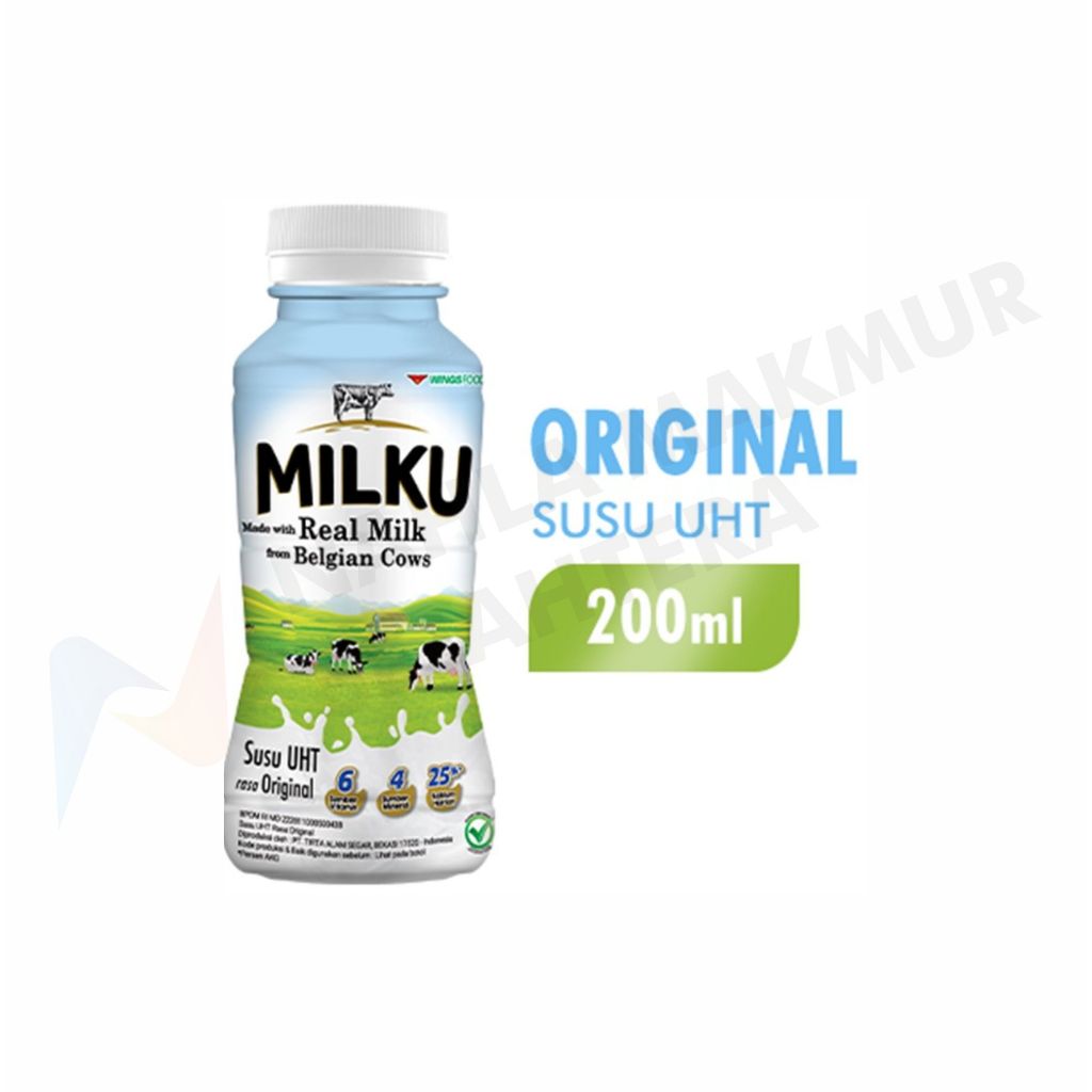 

Milku Susu UHT Original 200ml 1 Dus Isi 12 Botol