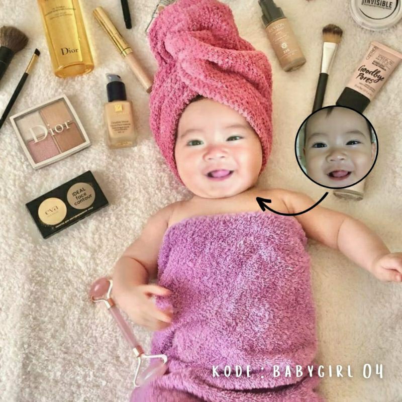 edit foto bayi ala studio foto