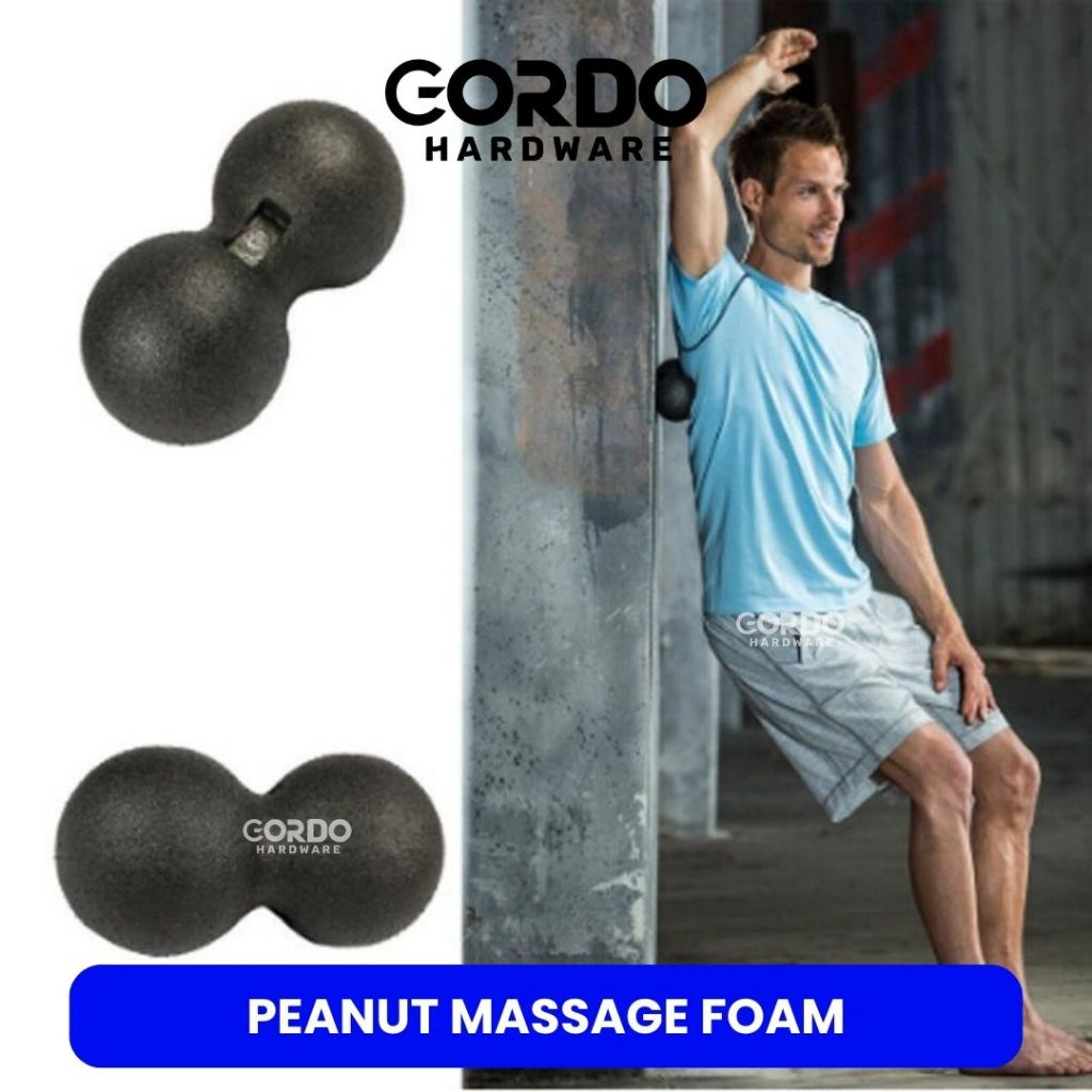 Massage Ball Bola Pijat Terapi / Double Massage Ball / Peanut Massage Ball - Double Ball Massage The