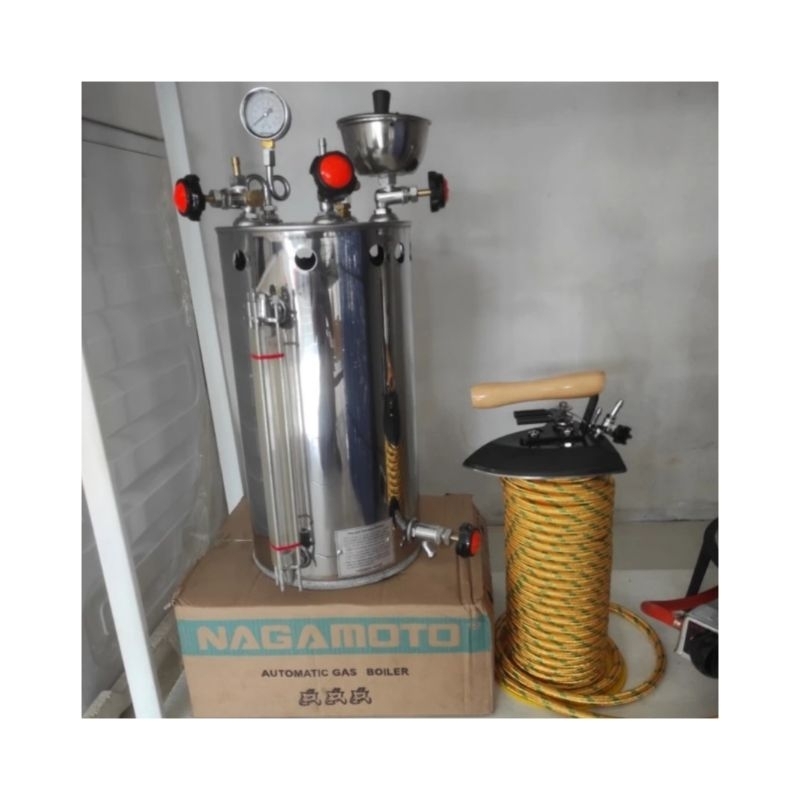 Setrika Uap Nagamoto GB17 15L Boiler Otomatis