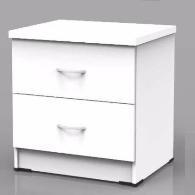 MEJA LAMPU MEJA KAMAR TIDUR RAK LACI RAK SUSUN BEDSIDE RAK 2 LACI NAKAS RAK NAKAS MINIMALIS DRAWER C