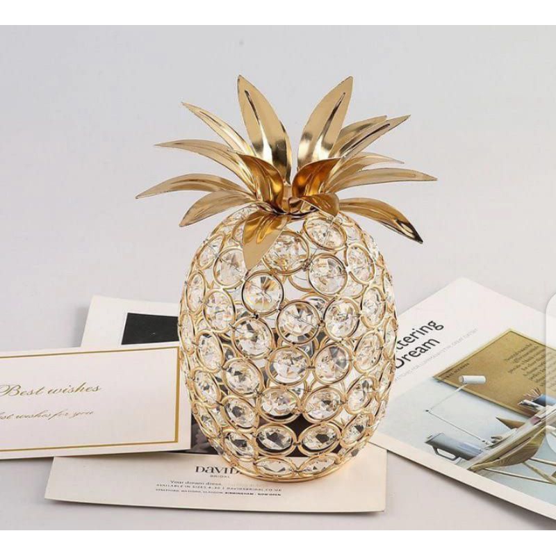 Hiasan kristal model buah