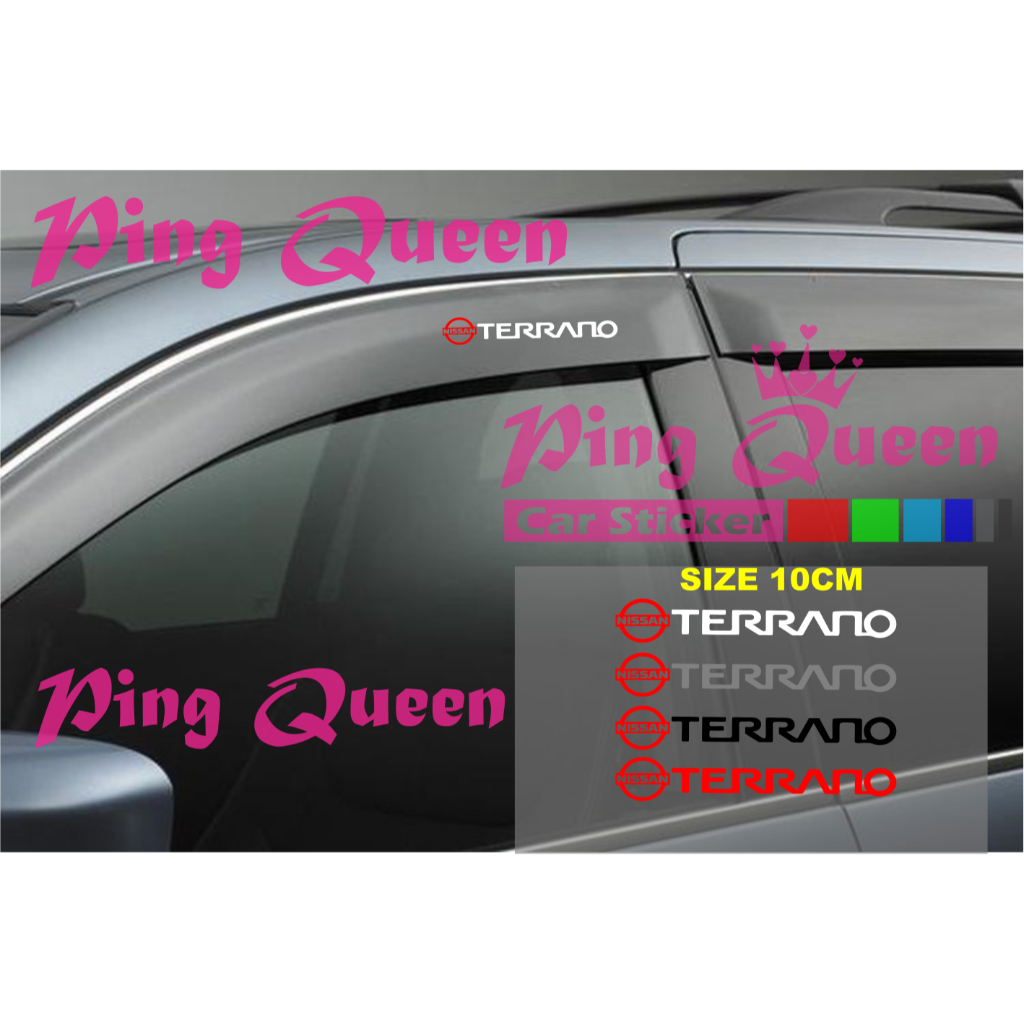 STICKER WIPER TALANG AIR MOBIL TERRANO STICKER WIPER TALANG AIR MOBIL NISSAN TERRANO